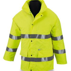 Parka Alta Visibilidad. Básica amarilla 320 gr