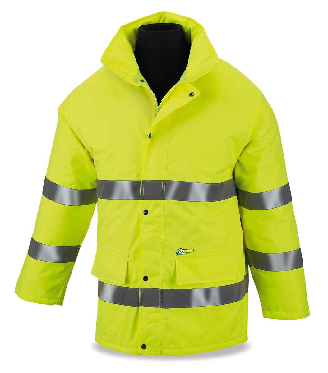 Parka Alta Visibilidad. Básica amarilla 320 gr