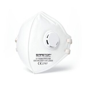 Mascarilla Safetop 31700M FFP3 NR con válvula